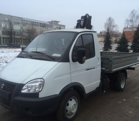 Автомобиль с КМУ и бортовой платформой ГАЗ 3302 ГАЗель